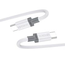 Cabo De Dados e Carregamento 1 METRO Compatível Iphone 15 / 15 Pro Max USB-C / USB-C TYPE C Turbo 60W Hrebos CB-320C