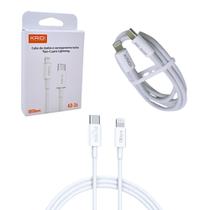 CABO DE DADOS E CARREGAMENTO TURBO TIPO-C PARA LIGHTNING 1m - kaidi
