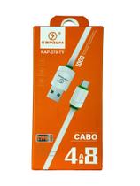 Cabo de dados e carregamento type c android conexão usb para type-c