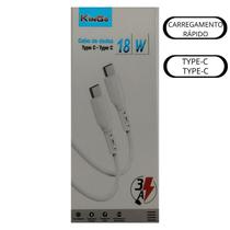Cabo de Dados e Carregamento Type-c Type-c 20W 3A Kingo