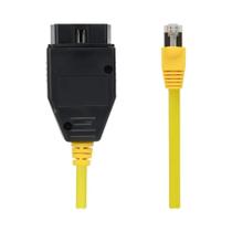 Cabo De Dados Ethernet BMW F-Serie ENET Para Ferramenta De Diagnóstico De Scanner OBD2 Codificação