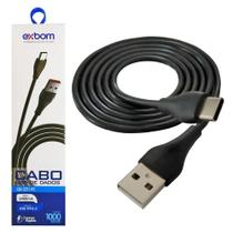 Cabo de Dados Exbom 1 m USB - tipo C - Exbom - Megga25