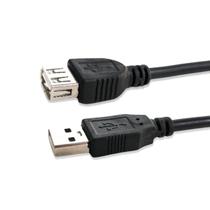 Cabo de Dados Extensor USB 2.0 com Filtro Macho X Fêmea 3 M Alta Qualidade