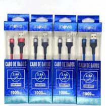 Cabo de dados INOVA tipo C 3.4A e recarga Turbo