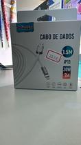 Cabo de dados ip13 1,5m kingo 20w