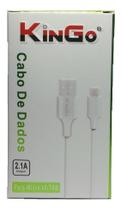 Cabo de Dados Kingo 2.1 A Micro USB 2 metros - 7885102410215