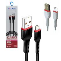 Cabo de dados Lightning IOS 2.4A 1 Metro Exbom CBX-U2C13IP Cabo de dados Lightning IOS 2.4A 1 Metro Exbom CBX-U2C13IP