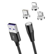 Cabo De Dados Magnetico 3 Em 1-Rock Cabo De Dados Magnetico 3 Em 1-Rock