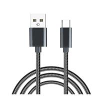 Cabo De Dados Metal Usb Kingo 1M 2.1A Para Galaxy J8