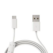 Cabo de Dados Micro USB com Filtro 1.5M Branco