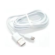 Cabo De Dados Micro-Usb V8 Kingo Branco 2 Metros 2.1A