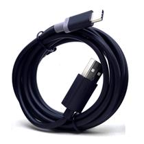 Cabo de Dados Original Ztd USB-C Compatível P/ Galaxy F02s, F12 A21 Simple A22 M22 E F22 2m USBC2MPT