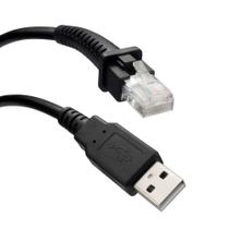 Cabo De Dados Pluscable Lb-50-100bk Para Leitor De Codigo De Cabo De Dados Pluscable Lb-50-100bk Para Leitor De Codigo De