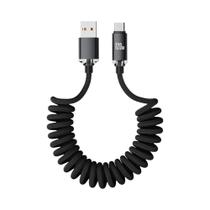Cabo De Dados Retrátil USB C Para Tipo C De 120W Com Carregamento Rápido Para iPhone 15 16 Samsung