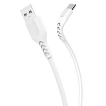 Cabo de Dados Tipo C 1M 18W 3A QC Kimaster CB702C Cabo de Dados Tipo C 1M 18W 3A QC Kimaster CB702C