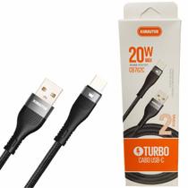 Cabo de Dados Tipo C 2M 20W QC Kimaster CB762C