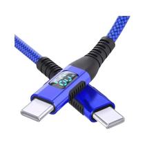 Cabo De Dados Tipo-C Para Tipo-C De Alta Qualidade 60W Carregamento Rápido 1M 2M 3M Compatível Com