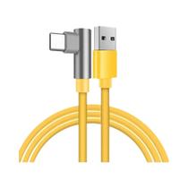 Cabo De Dados Tipo C Super Rápido De 120W 6A Com Ângulo De 90 Graus Para Xiaomi 14 Ultra Poco Redmi