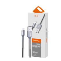 Cabo de dados type c / tipo c carga rápida com mola CB22