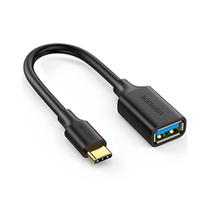 Cabo De Dados Ugreen Us154 Usb Tipo C Para Usb A 3.0 Fêmea OTG 15cm Cabo De Dados Ugreen Us154 Usb Tipo C Para Usb A 3.0 Fêmea OTG 15cm