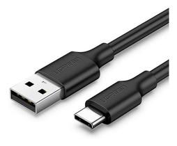 Cabo de Dados Ugreen US287 Usb 2.0 p Usb Tipo C 1.5m Preto