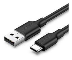 Cabo De Dados Ugreen Us287 Usb 2.0 P Usb Tipo C 3M Preto