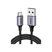 Cabo De Dados Ugreen Us288 Usb 2.0 P Usb Tipo C 1,5m Preto Preto