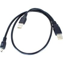 Cabo de Dados USB 2.0 M x USB 2.0 M + Micro USB Preto Storm