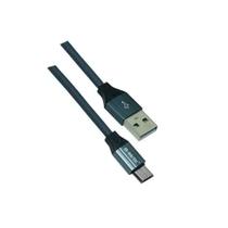 Cabo De Dados USB 2.4A Para Micro USB Com 2,0m Malha B-MAX