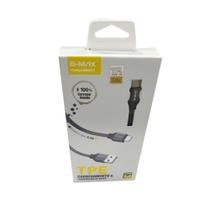 Cabo de Dados USB 2.4A tipo C 1,0M e malha B-MAX - BM8627 - TPE Cabo de Dados USB 2.4A tipo C 1,0M e malha B-MAX - BM8627 - TPE