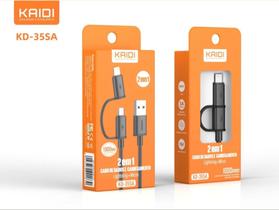 Cabo de dados usb 2 em 1 - DD 35SA