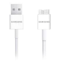 Cabo de dados USB 3.0 Samsung 1,5 m para Galaxy S5/Note 3 - Branco