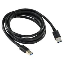 Cabo de Dados USB a 3.0 Macho para USB a 3.0 Macho 28AWG Puro Cobre 2 Metros - PUAM3-2