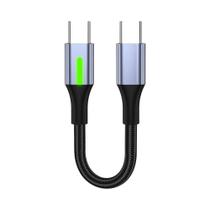 Cabo De Dados USB a Para Tipo C De Carregamento Rápido 0.25M 0.5M 66W Tipo C Para C Para iPhone 15