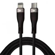 Cabo de Dados USB-C p/Lightning 1M 20W PD CB815 Kimaster Cabo de Dados USB-C p/Lightning 1M 20W PD CB815 Kimaster