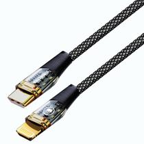 Cabo de Dados USB-C p/Lightning 2M 30W PD CB837P Kimaster Cabo de Dados USB-C p/Lightning 2M 30W PD CB837P Kimaster
