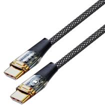 Cabo de Dados USB-C p/ USB-C 1,2M 60W PD Kimaster CB828C