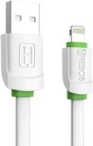 Cabo de Dados USB C x 8 pinos Compatível 2 Metros