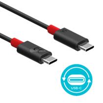 Cabo de Dados USB-C X USB-C Turbo ORIGINAL ZTD Compatível Para Moto G7 Plus 45W 1 Metro USBCC1MVM
