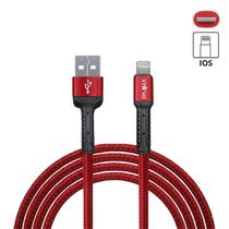 Cabo De Dados Usb / Lightning Nylon Trançado Kv-12466