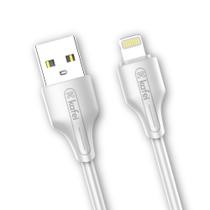 Cabo de dados usb lightning pvc 1m branco kafei - kildcbl008
