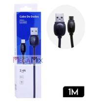 Cabo de Dados USB + Micro USB (V8) 1M 2.4A LE-838V - It-Blue Cabo de Dados USB + Micro USB (V8) 1M 2.4A LE-838V - It-Blue