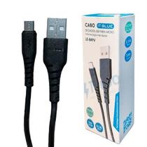Cabo de Dados USB + Micro USB (V8) 1M LE-849V - It-Blue Cabo de Dados USB + Micro USB (V8) 1M LE-849V - It-Blue