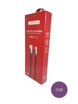 Cabo de dados usb para lightning turbo 1.2m 4.5a tomate tc-301l Cabo de dados usb para lightning turbo 1.2m 4.5a tomate tc-301l