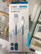 Cabo de dados USB para micro turbo recarga mais rápido. - It-Blue Cabo de dados USB para micro turbo recarga mais rápido. - It-Blue