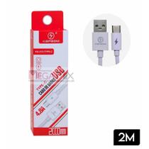 Cabo de Dados USB + Tipo C 4.8A 2 Metros KA-313-TYPE-C - Kapbom
