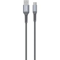 Cabo de dados usb tipo-c nylon trancado 1,25m cinza philips dlc4543a/11