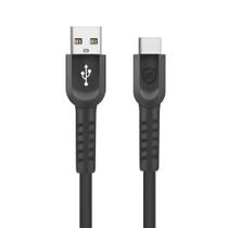 Cabo de dados USB Type-C - Pvc Reforçado 1,2m - GSHIELD - K6MASPSHV (Preto)