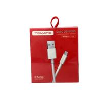 Cabo De Dados Usb V8 Turbo 1M 5V 2.4A Tomate Tc-111M