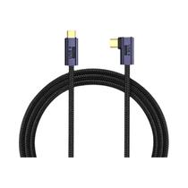 Cabo De Dados USB4 Thunderbolt 4 De 90 Graus 100W 5A 20Gbps 8K@60HZ Carregamento Rápido USB Tipo C